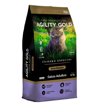 Agility Gold Gatos Esterilizados