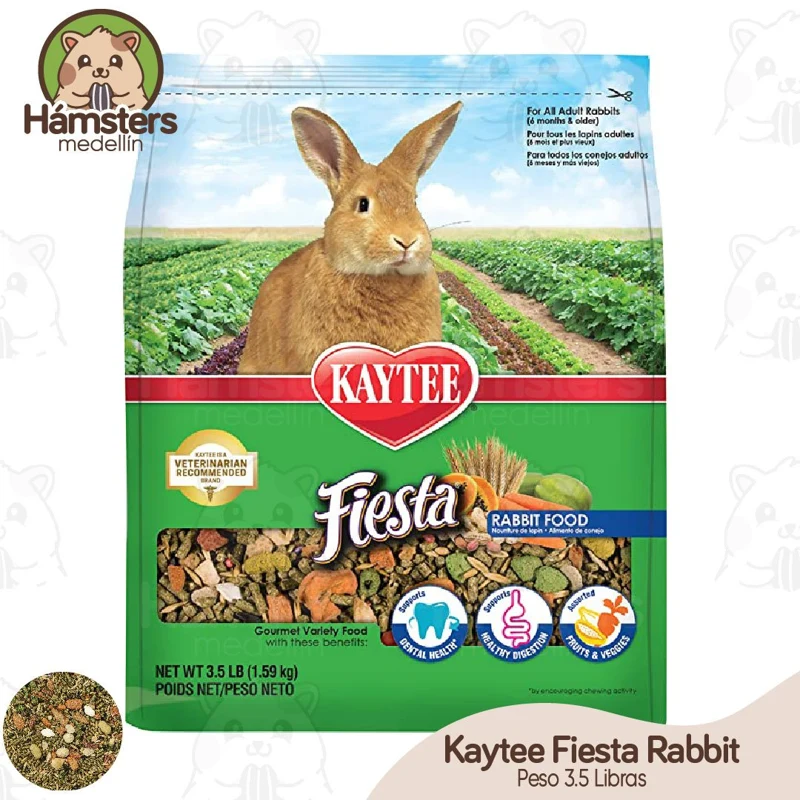Alimento Conejo Kaytee Fiesta Rabbit Food 3.5 lb