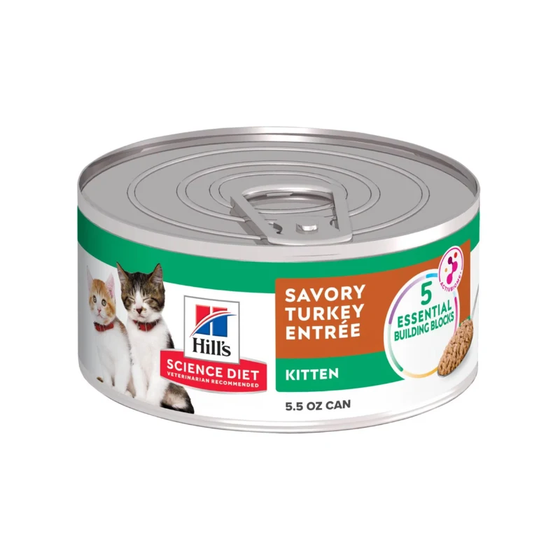 Alimento Húmedo para gatito Hills Kitten Pavo