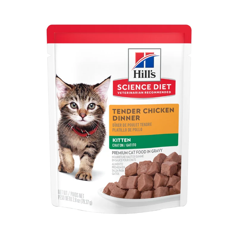Alimento Húmedo para Gatito Hills Science Diet Kitten Pouch Pollo