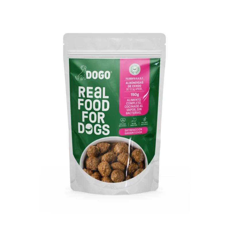 Alimento Húmedo para Perro Dogo Cerdo 150 Gr