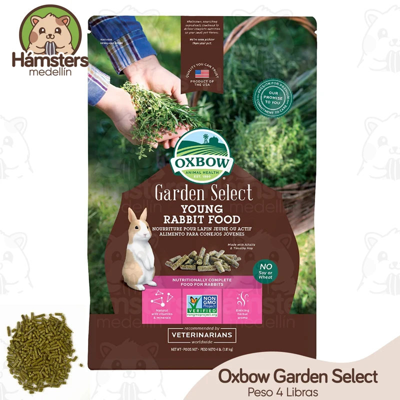 Alimento Oxbow Garden Select Young Rabbit Food