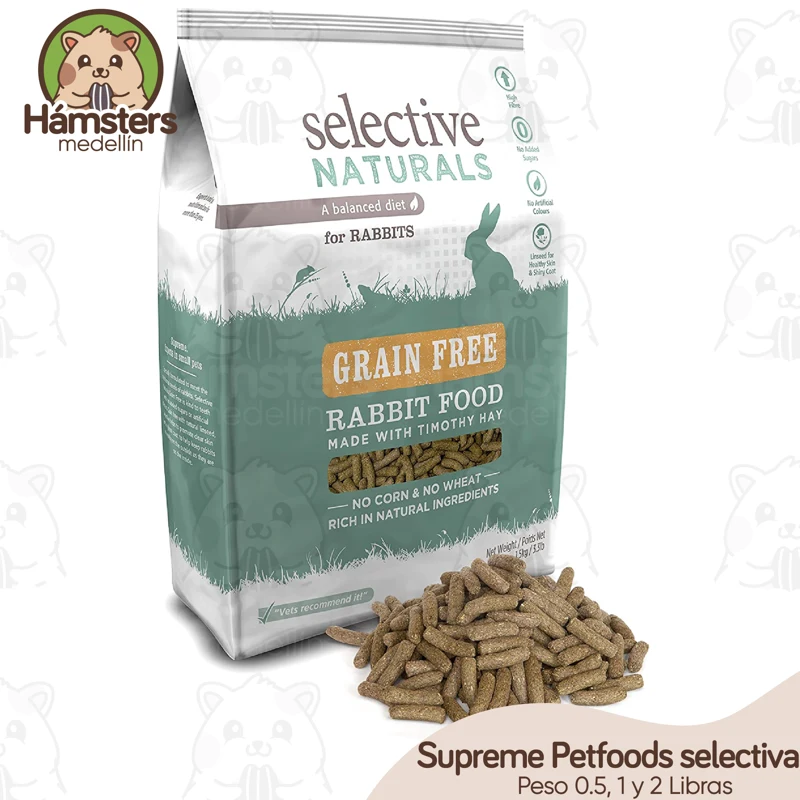 Alimento Premium Conejo Supreme Petfoods selectiva