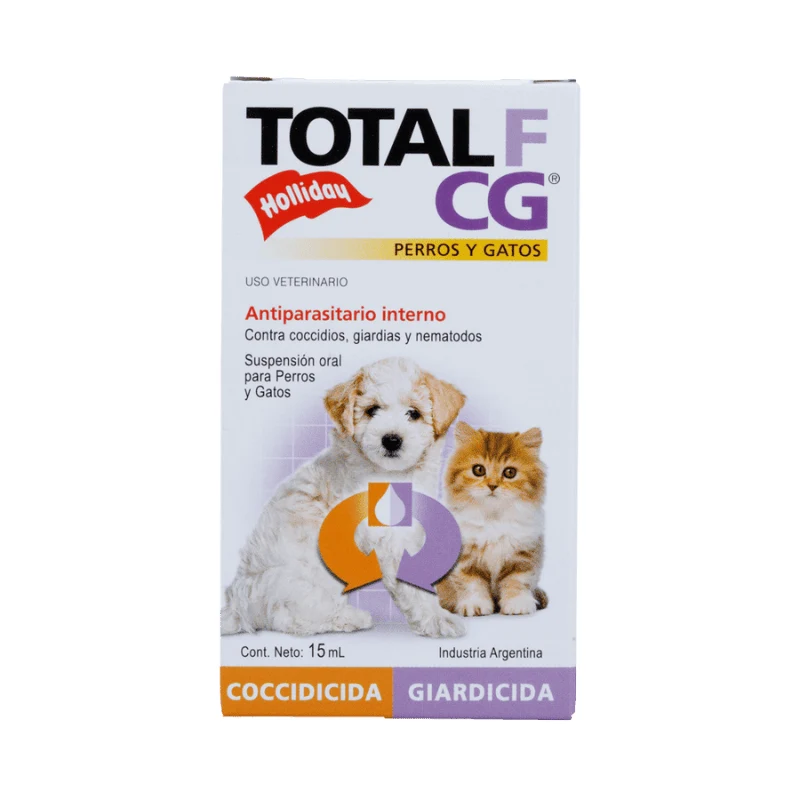 Antiparasitario Interno Total F CG Perro y Gato 15ml