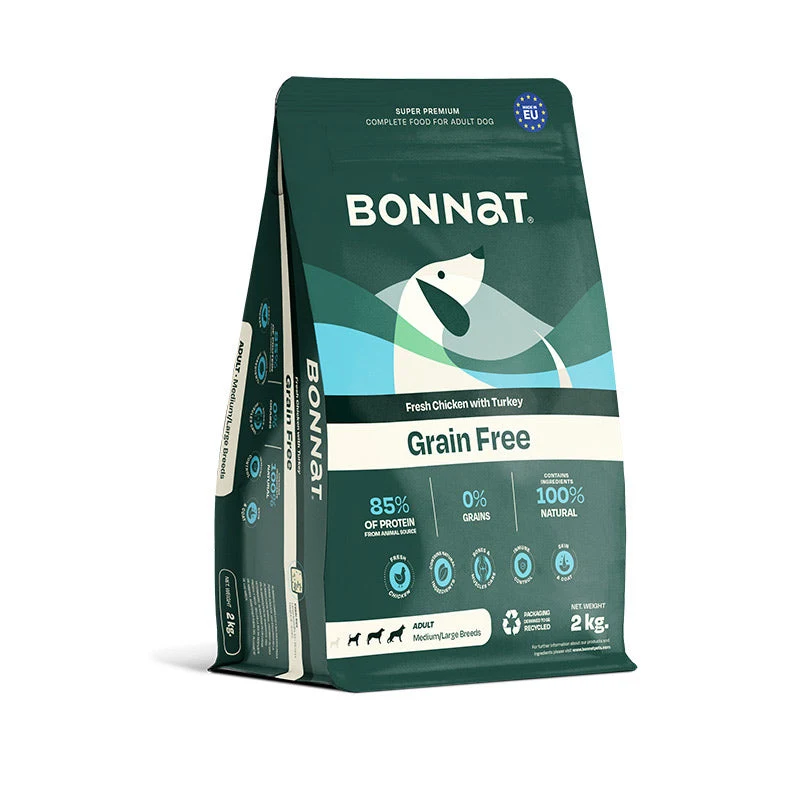 Bonnat Grain Free Adulto Mediano/Grande - Perro