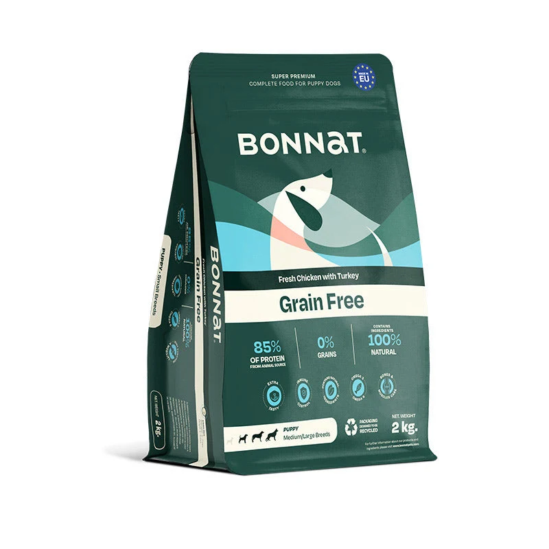 Bonnat Grain Free Puppy Medium/Large Breeds - Perro