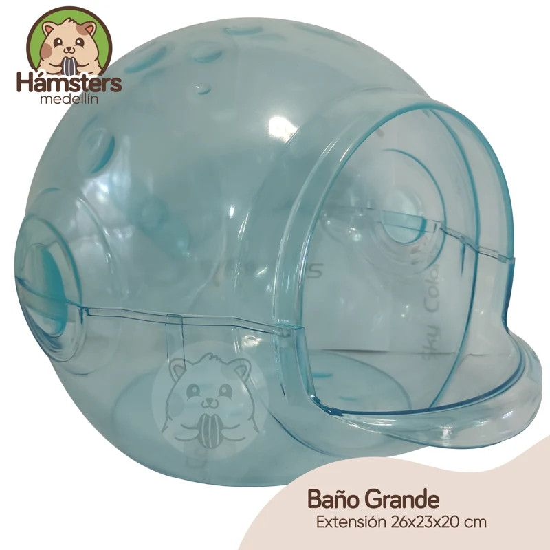 Casa Baño Arenero Conejos, Cobayos, Chinchillas y Erizos