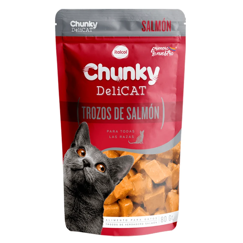 Chunky Delicat Pouch Trozos De Salmón