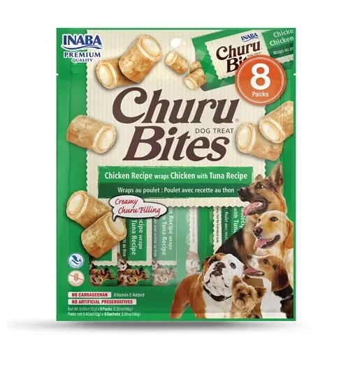Churu Bites Dog Pollo-Atun 8 x 12 Gr