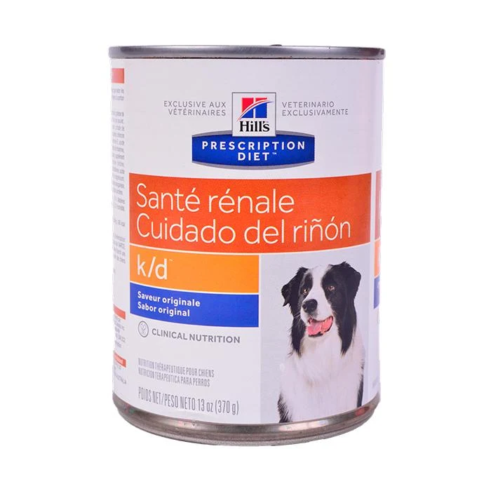 Comida Húmeda para Perro Hills Prescription Cuidado Renal k/d 13 Onz