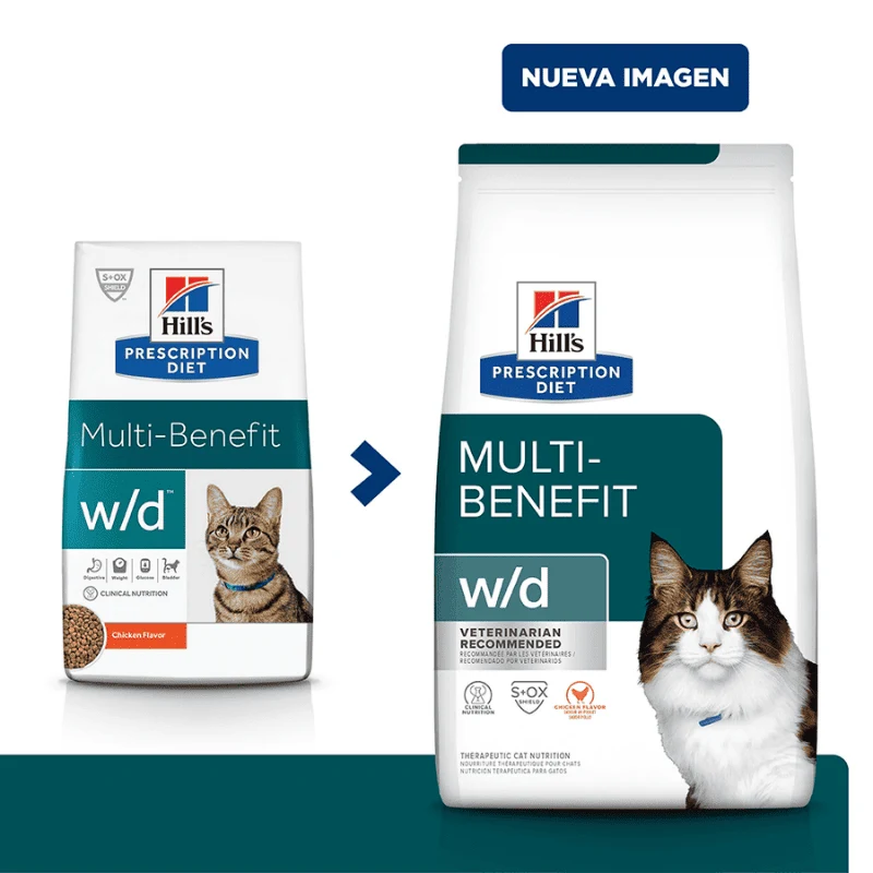 Comida para gato Hills Mantenimimento Peso w/d