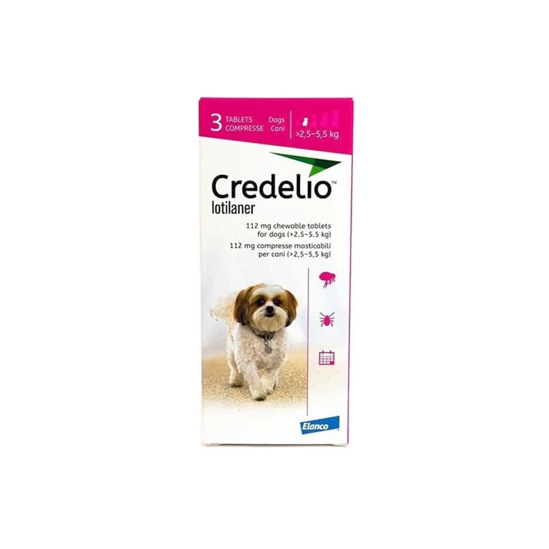 Credelio 112.5 Mg Perros 2.5 a  5 Kg
