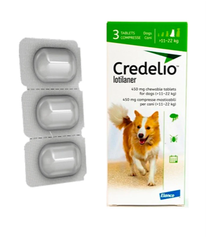 Credelio 450 Mg Perros 11-22 Kg