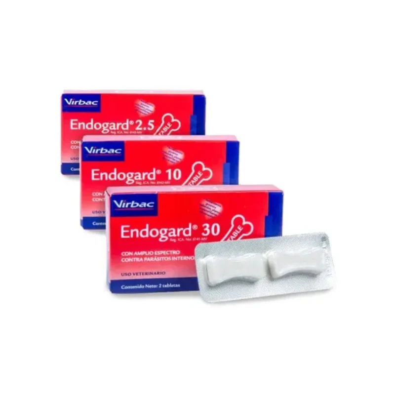 Endogard Antiparasitario Interno Blister x 2 tabletas