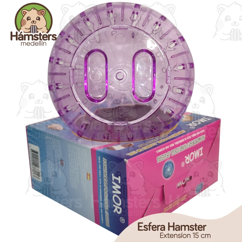 Esfera Bola Hámster Rueda Ejercicio Roedores 15cm