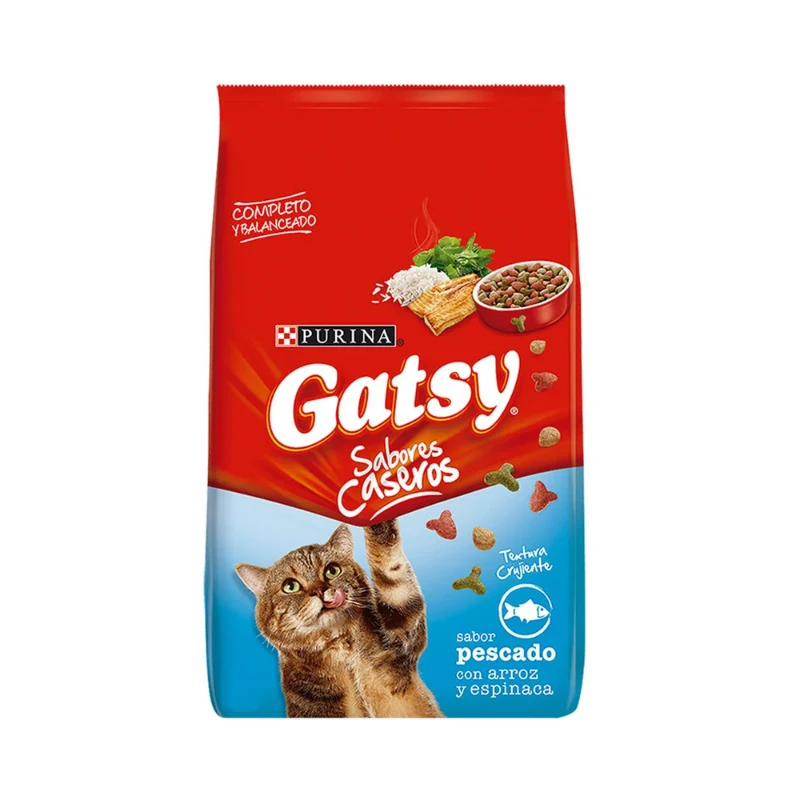 Gatsy Pescado Arroz Y Espinaca