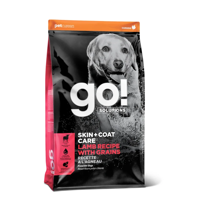 Go! Skin + Coat Receta De Cordero Para Perros