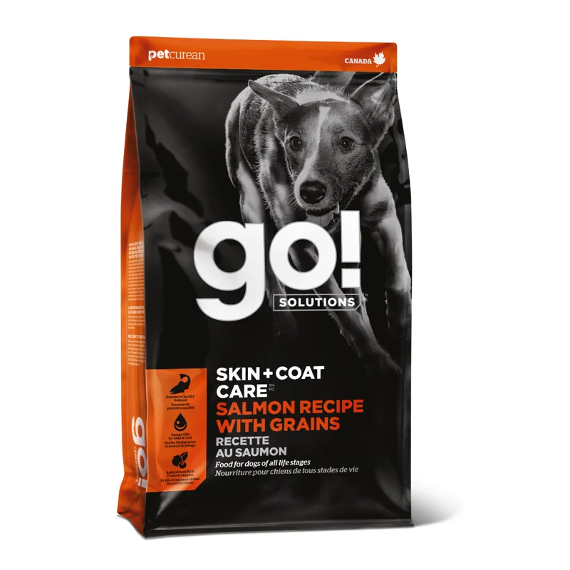 Go! Skin + Coat Receta De Salmón Para Perros