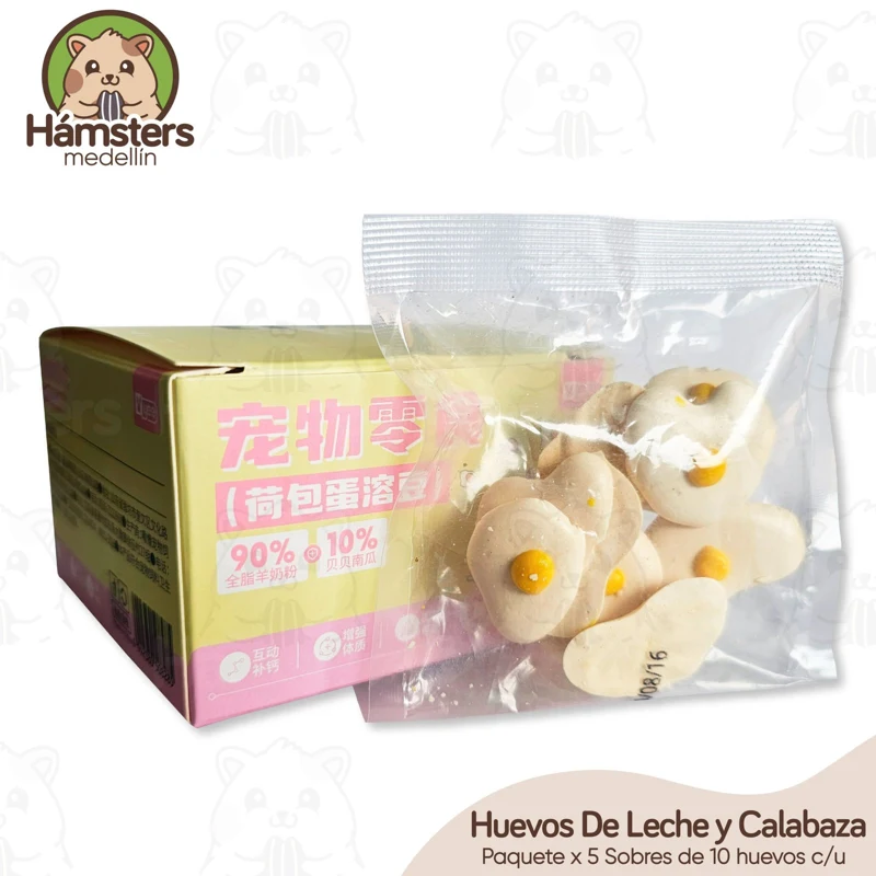 Huevos De Leche De Cabra y Calabaza Hámster Ratas