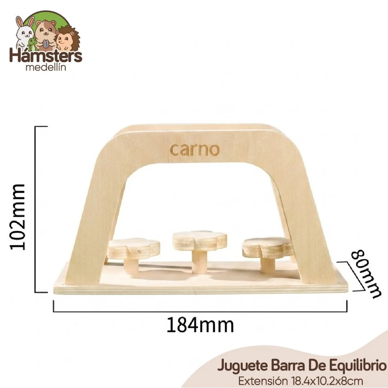 Juguete Barra De Equilibrio, Ratones Roedores