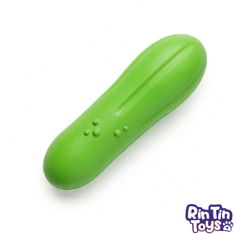 Juguete Pepino flotante caucho natural