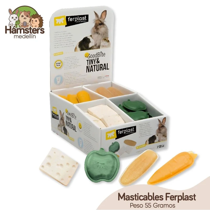 Masticables Ferplast Para Conejos Cobayas y Roedores