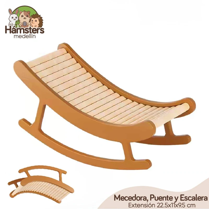 Mecedora, Puente y Escalera, Ratones Roedores