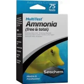 Multi Test Ammonia Seachem Acuario