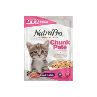 NutraPro Pouch Cat Sabor Pollo y Atún