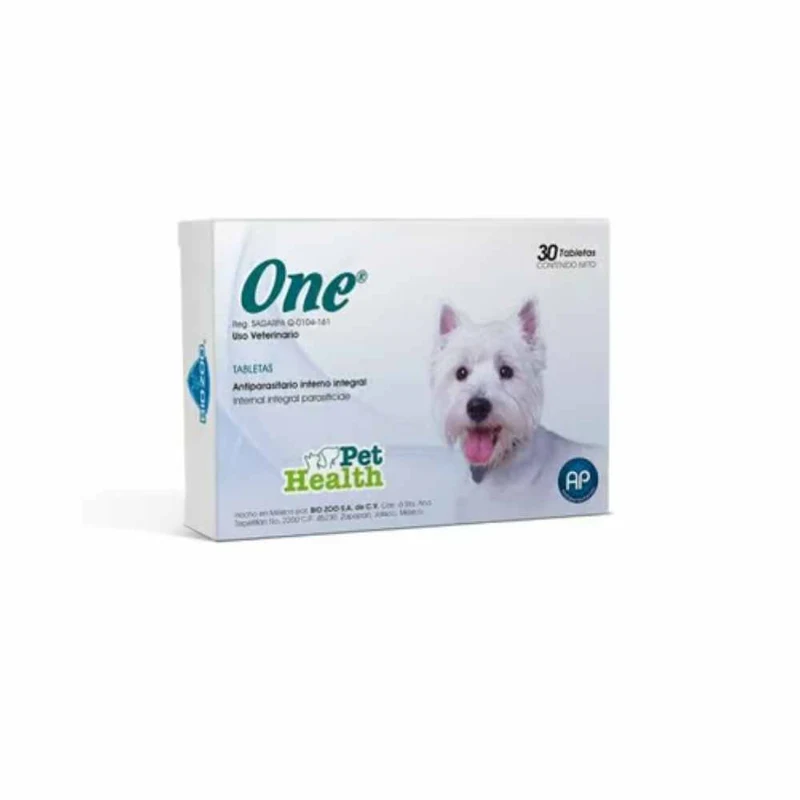 One Tabletas Desparasitante Interno