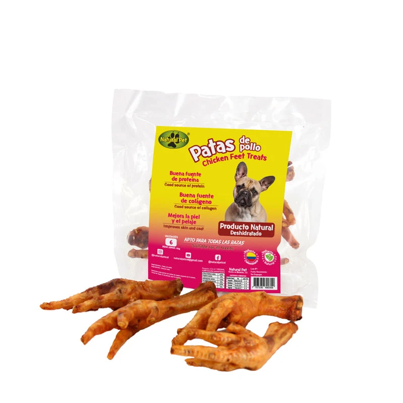 Patas de Gallina Natural Pet x 6 unidades