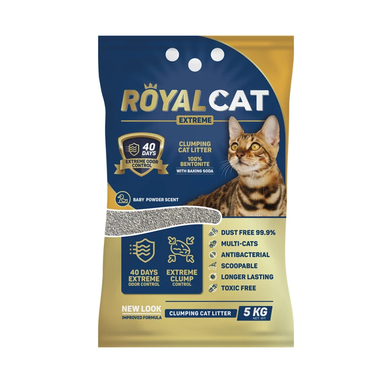 Scoopable Arena Para Gatos x 5 Kg (Olor Talco)