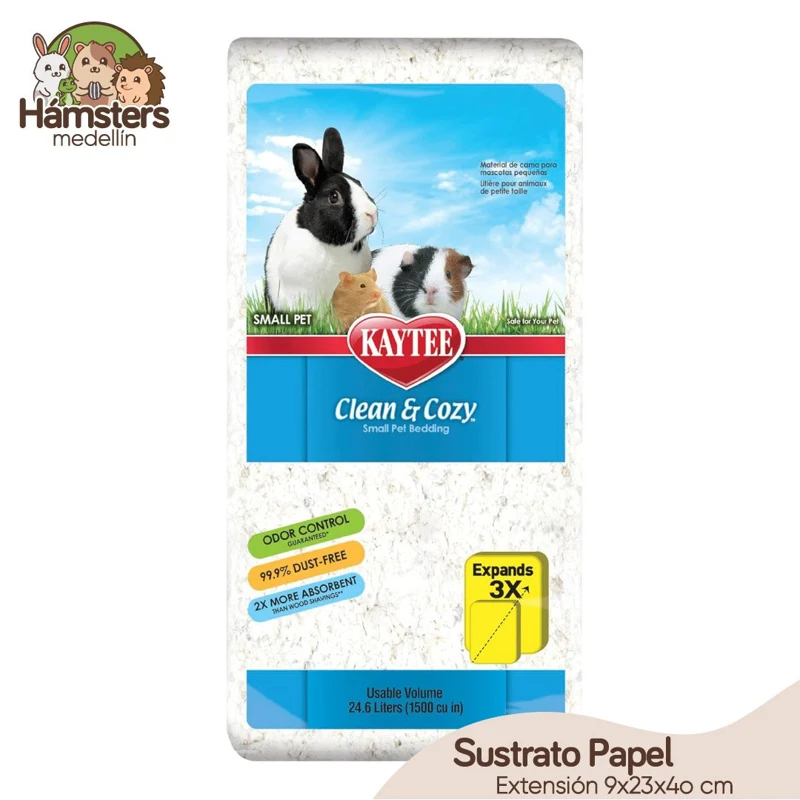 Sustrato de papel Kaytee 24.6