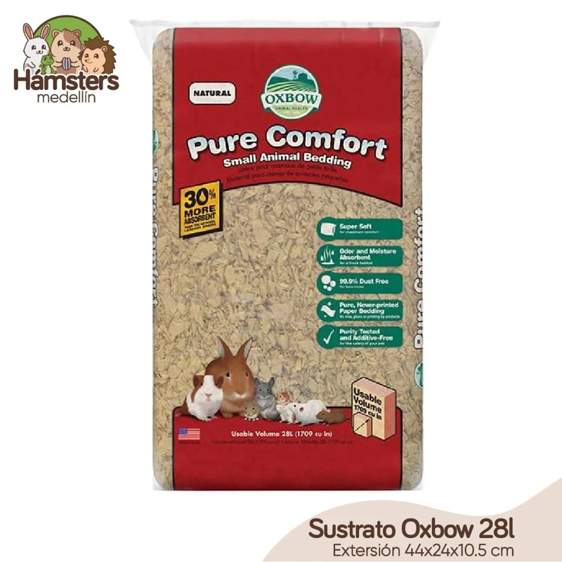 Sustrato de papel Oxbow 28 Litros