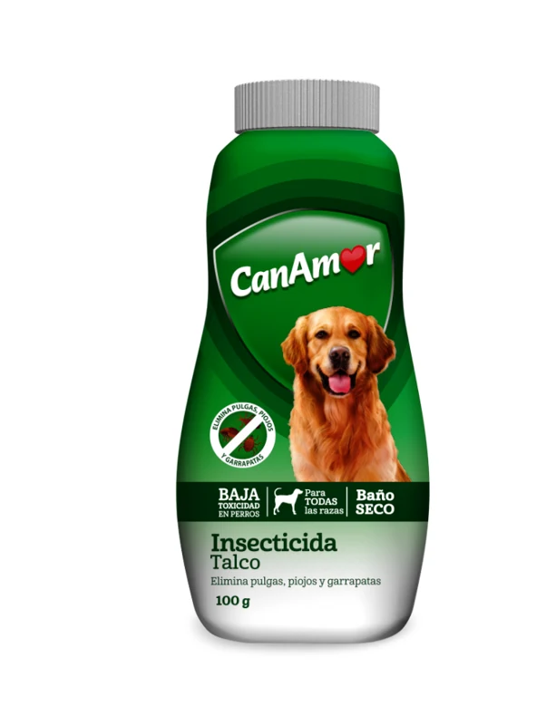 Talco Insecticida Perro Canamor x 100 Gr
