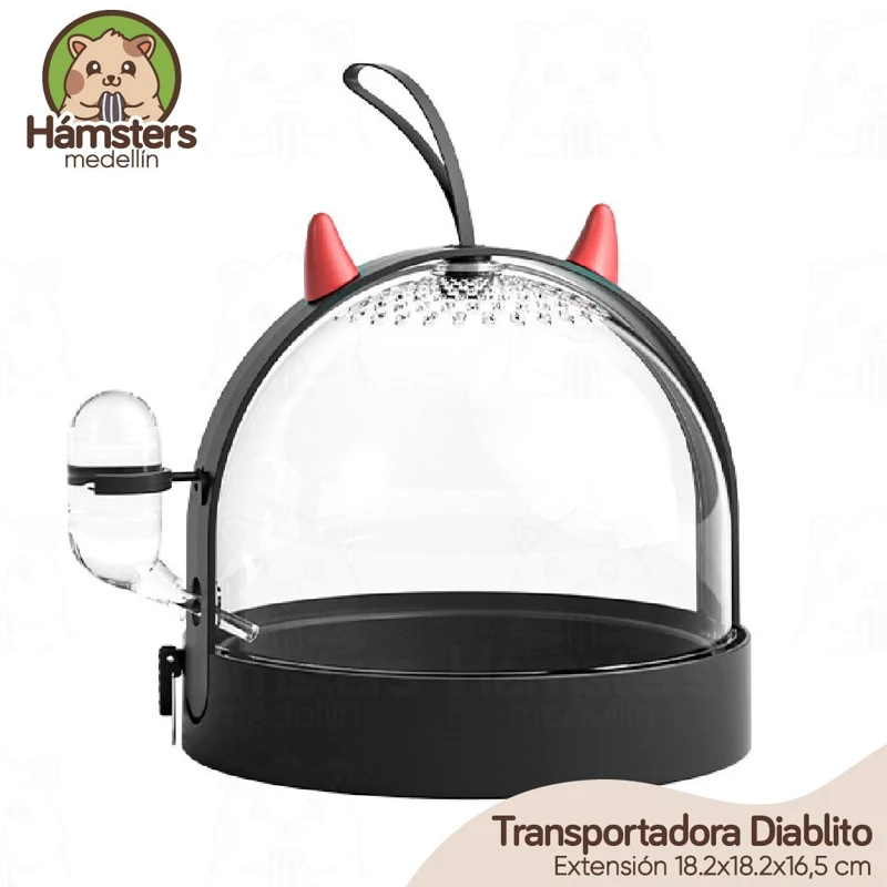 Transportadora Hámsteres, Ratones Roedores Diablito