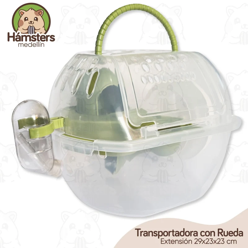 Transportadora Rueda Hamsters